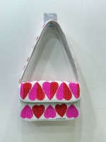 Tas tangan katun Boho gaya Bohemian wanita India manik-manik ritsleting buatan tangan tas belanja malam tas tangan