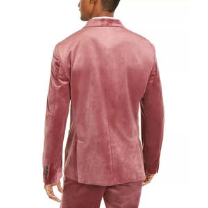INC International Concepts Blazer da uomo in velluto taglia grande e alta, colore rosa 3XB - Product Image 2