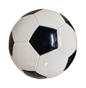 Ballon de football en cuir de haute qualité avec logo personnalisé, style classique, vente en gros avec taille et couleur personnalisées durables - Product Image 1