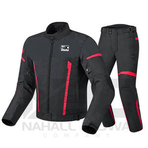 Costume de moto 2 pièces, veste et pantalon de Cordura de moto, costume de course de moto. - Product Image 2