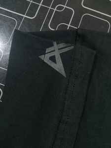 T-shirt en coton de bambou surdimensionné personnalisable pour homme T-shirt à épaules dénudées coupe ample avec logo en jersey épais tricoté T-shirt vierge - Product Image 2