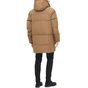 Plus Size Men's <b>Winter</b> Shiny Cotton Padded Jacket Mens Outdoor <b>Quilted</b> Hooded Cotton Filling Puffer Jacket For Men 2024 - Product Image 6