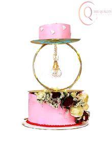 Elegante Soporte para Pastel de Metal con Acabado Liso, Agrega Encanto a la Presentación del Pastel - Product Image 5