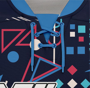 เสื้อเจอร์ซีย์ฮ็อกกี้น้ำแข็งแขนยาวเสื้อเครื่องแบบฮ็อกกี้น้ำแข็งพิมพ์ซับลิเมชันตามสั่ง - Product Image 4