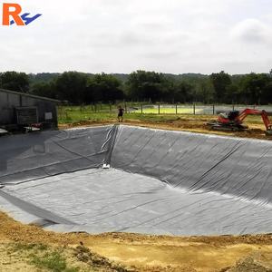 แผ่นซับน้ำ2.0มม. HDPE Geomembrane กันน้ำสำหรับการทำเหมืองแผ่นกรองกองขยะอุตสาหกรรม - Product Image 1