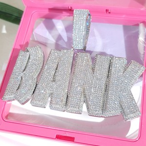 Igi จี้ทองขาว14K 18K 925เงินแท้จี้แบบกำหนดเองเครื่องประดับฮิปฮอปเพชรโมอิสซาไนต์ของผู้ชายเครื่องประดับสุดเท่ - Product Image 4