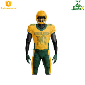 Uniforme de Fútbol Americano 100% Poliéster Transpirable Estampado Sublimado Profesional Unisex Adulto Marca JERSIZ Personalizable - Product Image 4