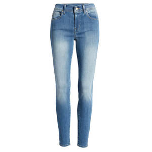 กางเกงยีนส์ใส่สบายสำหรับผู้หญิงกางเกงยีนส์ผ้าเดนิมสำหรับใส่สบายสไตล์100% มาใหม่ - Product Image 4