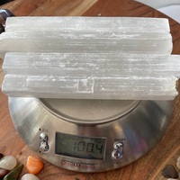 Bâtons de sélénite blanche 100 % naturelle authentique, faits à la main, baguettes de guérison en cristal brut, énergie d'amour, purification, décoration intérieure, vente en gros