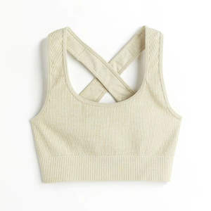 Medium Support Seamless <b>Sports</b> <b>Bra</b> polyester spandex breathable comfortable lightweight plus size women <b>sport</b> <b>bra</b> <b>for</b> sale - Product Image 2