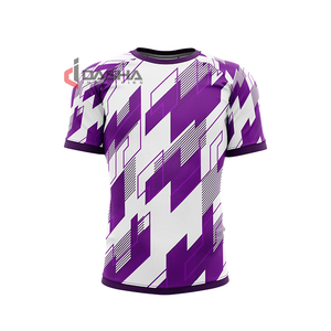 Camiseta de fútbol deportiva de alta calidad para hombre, camiseta de fútbol personalizada, ropa de fútbol personalizada, uniformes transpirables para hombre 2024 - Product Image 1