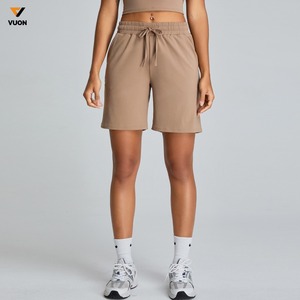 Customized Cotton Jogging Wear Short <b>Pants</b> Women Sports Casual Wear Summer Shorts Solid Color Fitness Jogger Sweat Shorts - Product Image 5