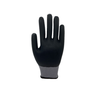 Gants de sécurité à injection directe TPR Gants de tuyauterie de jardinage antidérapants anti-feu EN388 Gants en coton résistants aux coupures - Product Image 3
