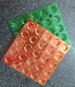 Bandejas de blíster multiusos de plástico PVC respetuosas con el medio ambiente para almacenamiento y embalaje - Product Image 3