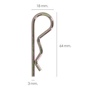 Perno a R 3 x 64 mm. - Product Image 2