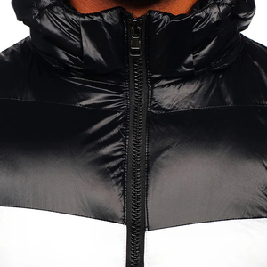 <b>Waterproof</b> Breathable Canvas Fabric Winter Puffer <b>Jacket</b> for Men with Hood Mid Length <b>Parka</b> Customizable Options - Product Image 3
