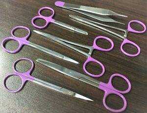 Ensemble de haute qualité de 7 pièces Kit d'instruments de chirurgie mineure de base Oem chirurgical accepté pour la chirurgie mineure par Surgiright Instruments - Product Image 2