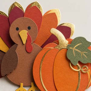 Thanksgiving Party Decorations Turkey Pumpkin Hanging Swirls Table Decor Set <b>Paper</b> Fall Harvest Party Supplies Wholesale - Product Image 2