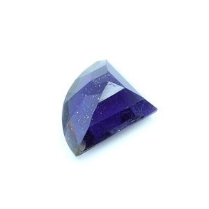 Forme de fantaisie de pierre précieuse lâche à facettes d'iolite naturelle - Product Image 2