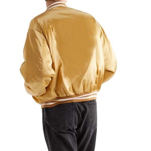 เสื้อแจ็กเก็ตผ้าซาตินสำหรับผู้ชายเสื้อแจ็กเก็ตมีดีไซน์ที่ดีที่สุด - Product Image 2