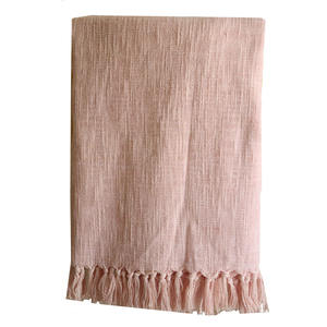 Collection Premium, jeté de haute qualité 100% coton uni, écologique, avec taille et couleurs personnalisées, 300 g/m², utilisation toute saison - Product Image 5