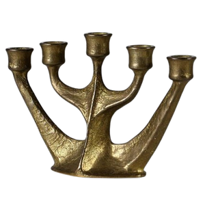 Soporte de Metal para velas, soporte cónico, dorado para Navidad Color, decoración de lujo para el hogar, celebración festiva, recepción de boda, Navidad - Product Image 1