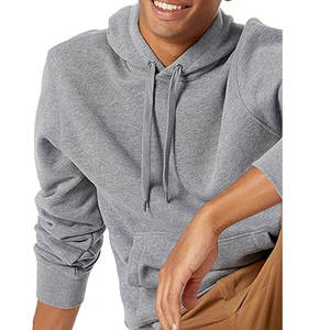 Sweat à capuche léger pour hommes 350 g/m² 400 g/m² personnalisé du fabricant Sweat-shirt en molleton de coton de haute qualité avec grande poche pour l'hiver - Product Image 2