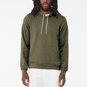 Next Level Apparel Tri-Blend Sudadera con capucha de manga larga para hombre - Product Image 3