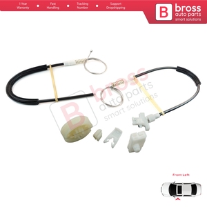 Kit de réparation de lève-vitre BWR254, porte avant gauche pour Megane MK1 X64 1996-2003 4/5 portes 7700834347 - Product Image 5
