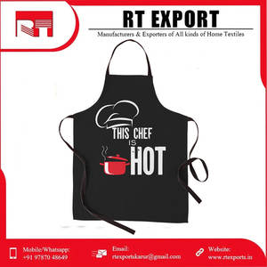 Venta caliente diseño personalizado puro algodón restaurante cocina delantal fabricante indio - Product Image 2