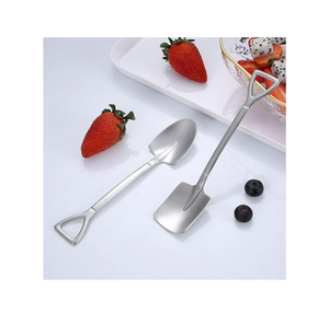Stainless Steel Shovel Spoon Square Shovel <b>Scoop</b> Wholesale Supplier Flatware Custom Demanding Best Price - Product Image 6