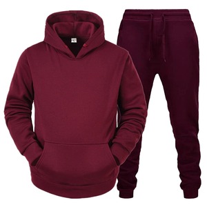Survêtement unisexe à logo personnalisé Ensemble de pantalons de survêtement à capuche pour hommes Vêtements de sport d'hiver pour hommes et femmes - Product Image 6