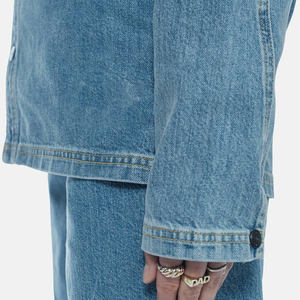Veste en jean de luxe pour femmes, nouvelle arrivée, élégante, tendance, vêtements d'extérieur décontractés, streetwear, veste en jean en coton - Product Image 6
