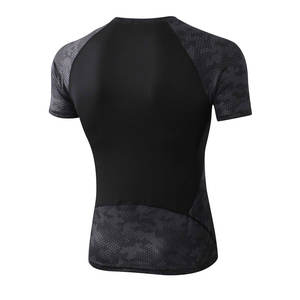 Camiseta clásica de rendimiento para hombre, camiseta de entrenamiento de manga corta con costuras duraderas para deportes, camiseta de rendimiento para hombre - Product Image 2