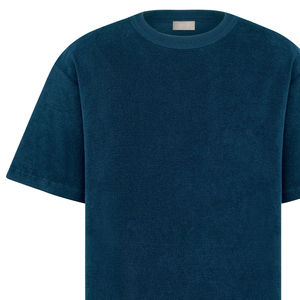 เสื้อยืด100% พรีเมี่ยมสำหรับทุกเพศเสื้อยืดแขนสั้นผ้าคอตตอนลำลองแห้งเร็วระบายอากาศเป็นมิตรกับสิ่งแวดล้อมดีไซน์สีพื้น - Product Image 2