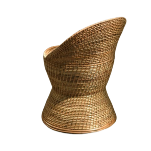 Silla de mimbre natural cómoda al por mayor agradable elección al aire libre enrollada para muebles y decoración del hogar de Vietnam - Product Image 3