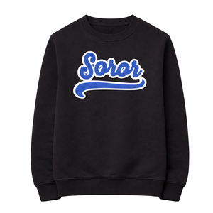 Sudadera Negra con Cuello Redondo de la Hermandad Zeta Phi Beta, Inspirada en los Fundadores de 1920, Hermandad Griega, Mujeridad Superior, Sudadera de Algodón Premium - Product Image 3