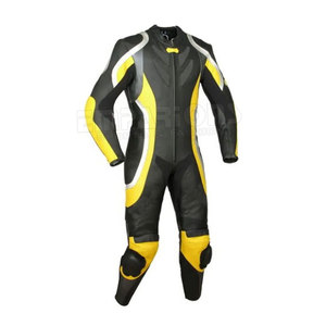 Traje personalizado de cuero para motocicleta, traje de carreras para motociclista, de la mejor calidad, última marca - Product Image 5