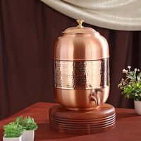 Bouilloire sifflante élégante en cuivre pur pour la cuisine et la salle à manger, design écologique et antirouille
