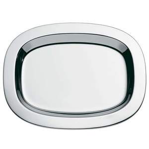 Bandeja de servicio duradera de acero inoxidable para facilitar el transporte y el plato de servicio con logotipo personalizado - Product Image 5