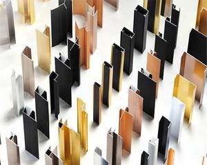 Tien Dat TD37 6000 Series <b>Aluminum</b> Alloy Decorative Profile Furniture Interior Architectural Industrial Applications Temper - Product Image 1