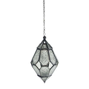 Lanterne suspendue en métal marocain de haute qualité pour les décorations de maison du Ramadan Eid au tarif de gros - Product Image 4