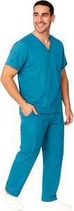 Traje de hombre de calidad superior con tela suave transpirable y diseño elegante para profesionales de la salud - Product Image 4
