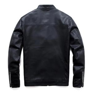 Tallas personalizadas Mejor Venta Hombres Chaquetas de cuero Hecho a medida de cuero genuino con bordado Chaqueta para los hombres - Product Image 4