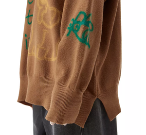 Sweat-Shirt en coton gaufré, logo personnalisé, 3d, ras du cou, pour homme - Product Image 2