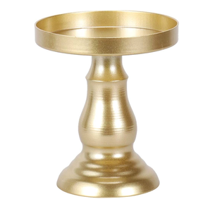 Metal Cake Stand Decorative Item Metal <b>Hand</b> <b>Cast</b> Cake Stand for Decoration for Weddings - Product Image 6