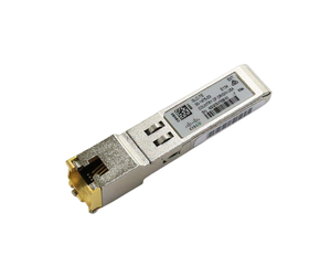 GLC-TE SFP+ โมดูลเครือข่ายอีเธอร์เน็ต อุปกรณ์เสียบปลั๊กตัวรับส่งสัญญาณไฟเบอร์ออปติกสำหรับการอัพเกรดสวิตช์ - Product Image 1