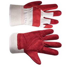 Heavy-Duty Rigger Industrial Heat Resistant Cowhide Leather <b>Tig</b> Leather <b>Welding</b> <b>Gloves</b> - Product Image 2