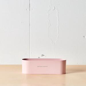 Nouvelle arrivée Vase à fleurs en métal en forme de bateau rose fini pour la maison Vases floraux décoratifs de table de salon - Product Image 2