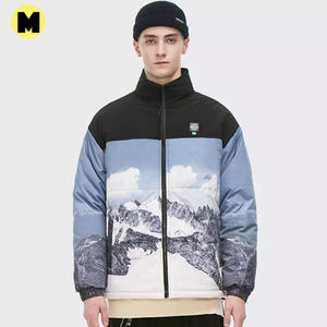 Chaqueta de Invierno Premium Acolchada y Delgada para Hombre, Logotipo Personalizado, Moderna, de Alta Calidad, Totalmente Personalizable, de Lona, Reversible para Exteriores - Product Image 3